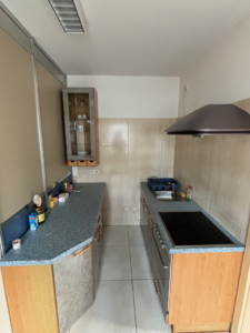 Küche in dem Aufenthaltsbereich im 1. OG