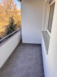 Balkon mit Westausrichtung
