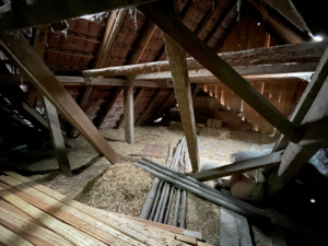 Heuboden von der Scheue