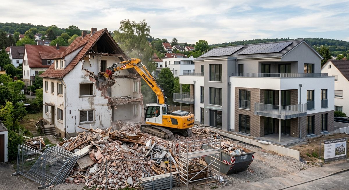 Abriss oder Neubau