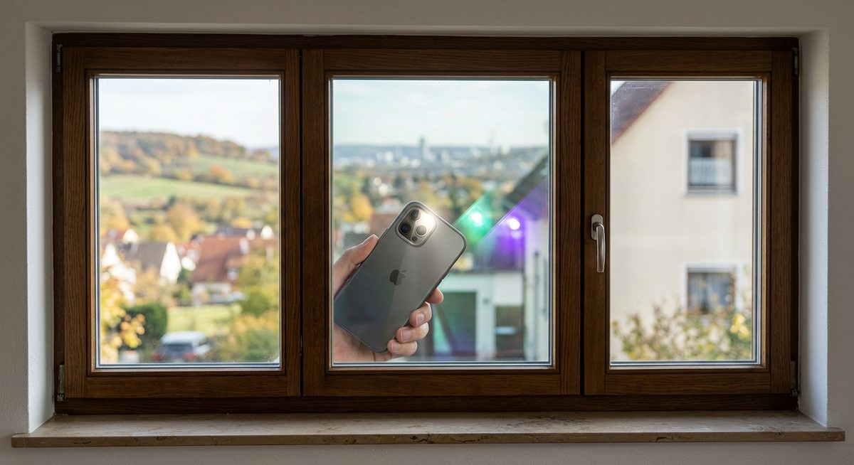 Wärmeschutzverglasung erkennen
